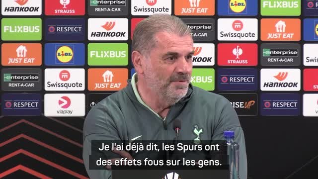 Tottenham - Postecoglou répond à Wenger : “Les Spurs ont des effets fous sur les gens”