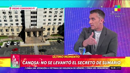 DENUNCIA DE VIVIANA CANOSA: NO SE LEVANTÓ EL SECRETO DE SUMARIO