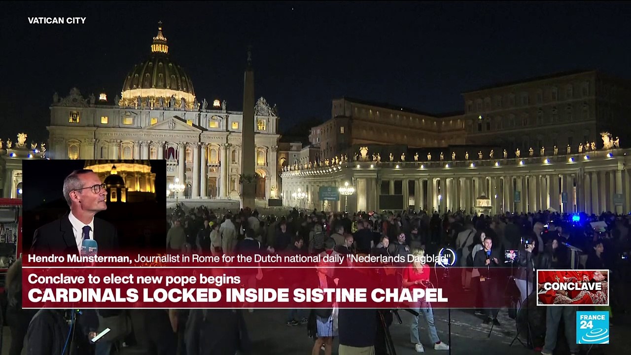 Black smoke: Cardinals fail to elect new pope on first try