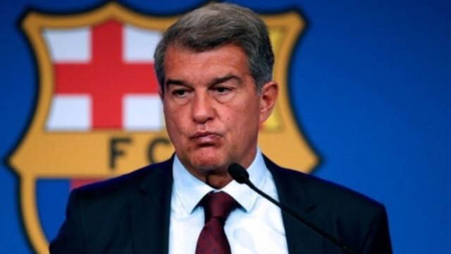 Laporta explota contra los árbitros tras eliminación del Barcelona en Champions League