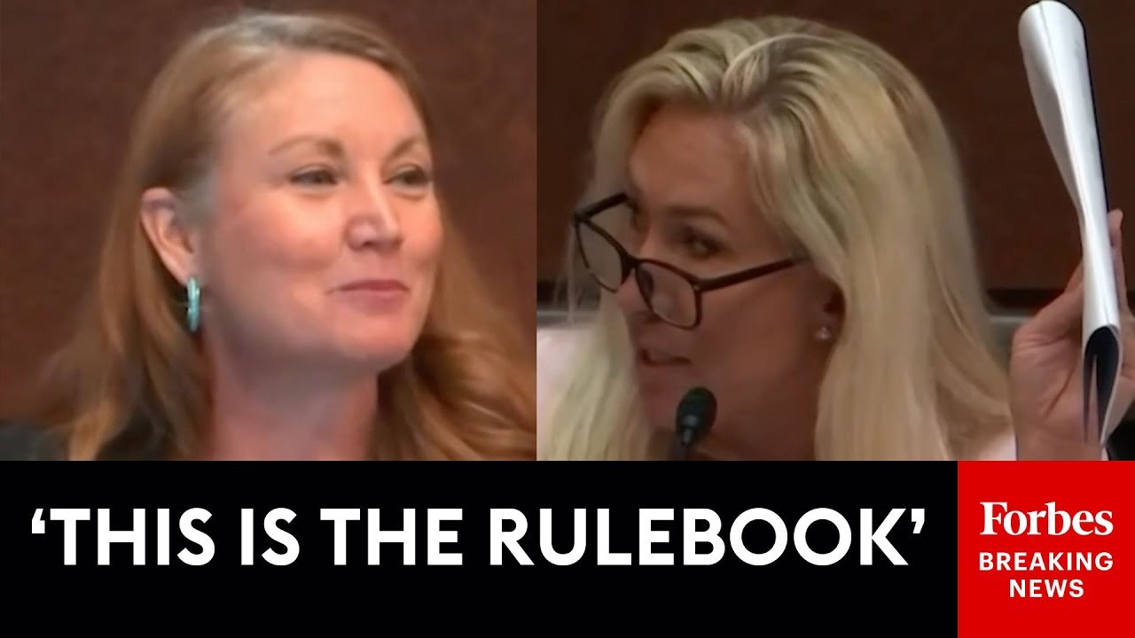 Melanie Stansbury Tries To Shut Down Marjorie Taylor Greene's DOGE Hearing On Trans Athletes