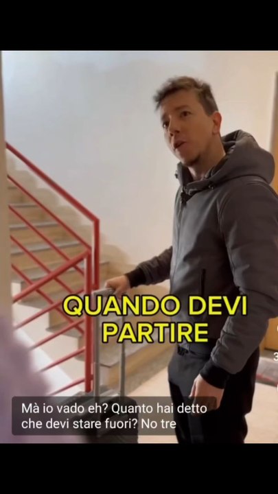 Daniele condotta quando devi partire
