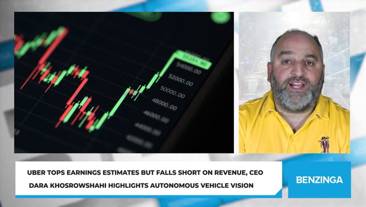 Uber Tops Earnings Estimates But Falls Short On Revenue, CEO  Dara Khosrowshahi Highlights Autonomous Vehicle Vision