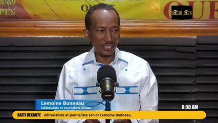 Lemoine Bonneau di ki lè yon moun jounalis pwofesyonèl.