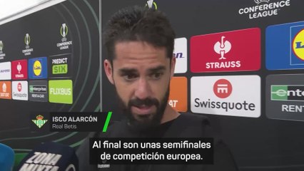 Zona mixta Betis: Isco y Antony