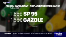 1,55 euro le litre de gazole: les prix du carburant sont au plus bas de 2021