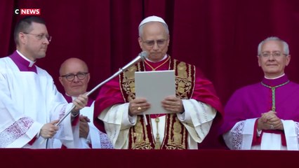 Les premiers mots du nouveau pape