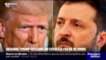 Guerre en Ukraine: Donald Trump réclame un cessez-le-feu de 30 jours