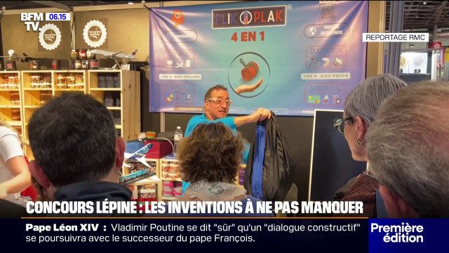 Concours Lépine: les lauréats seront connus ce vendredi