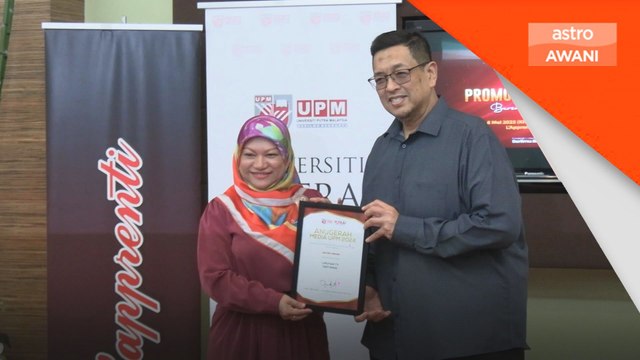 Astro AWANI terima Anugerah Liputan TV Tertinggi daripada UPM