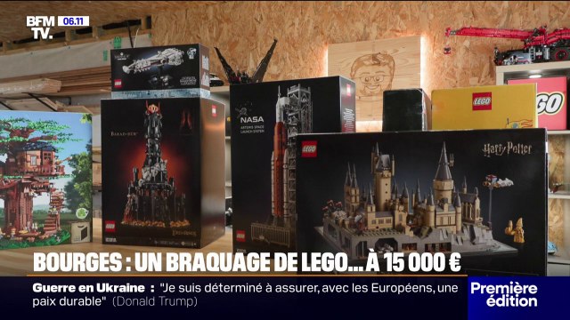 Bourges: 15.000 euros de Lego volés dans un magasin de jouets