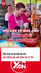Dân tình soi lại thái độ của chồng sắp cưới Ty Thy