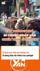 Út Ngáo đi chung với đoàn nhưng vẫn chiếm spotlight