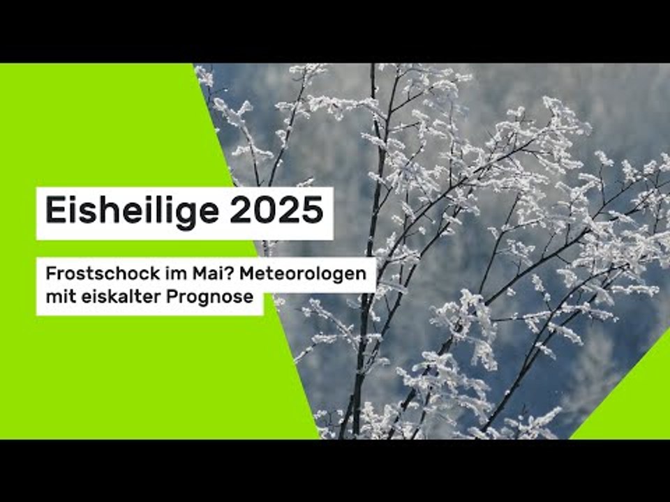 Eisheilige 2025: Frostschock im Mai? Meteorologen mit eiskalter Prognose