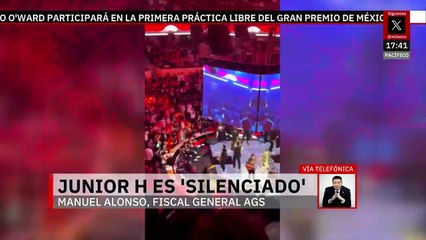 Silencian a Junior H en el Palenque de la Feria Nacional de San Marcos