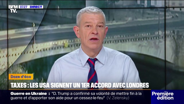 Taxes: les États-Unis signent un premier accord économique avec Londres