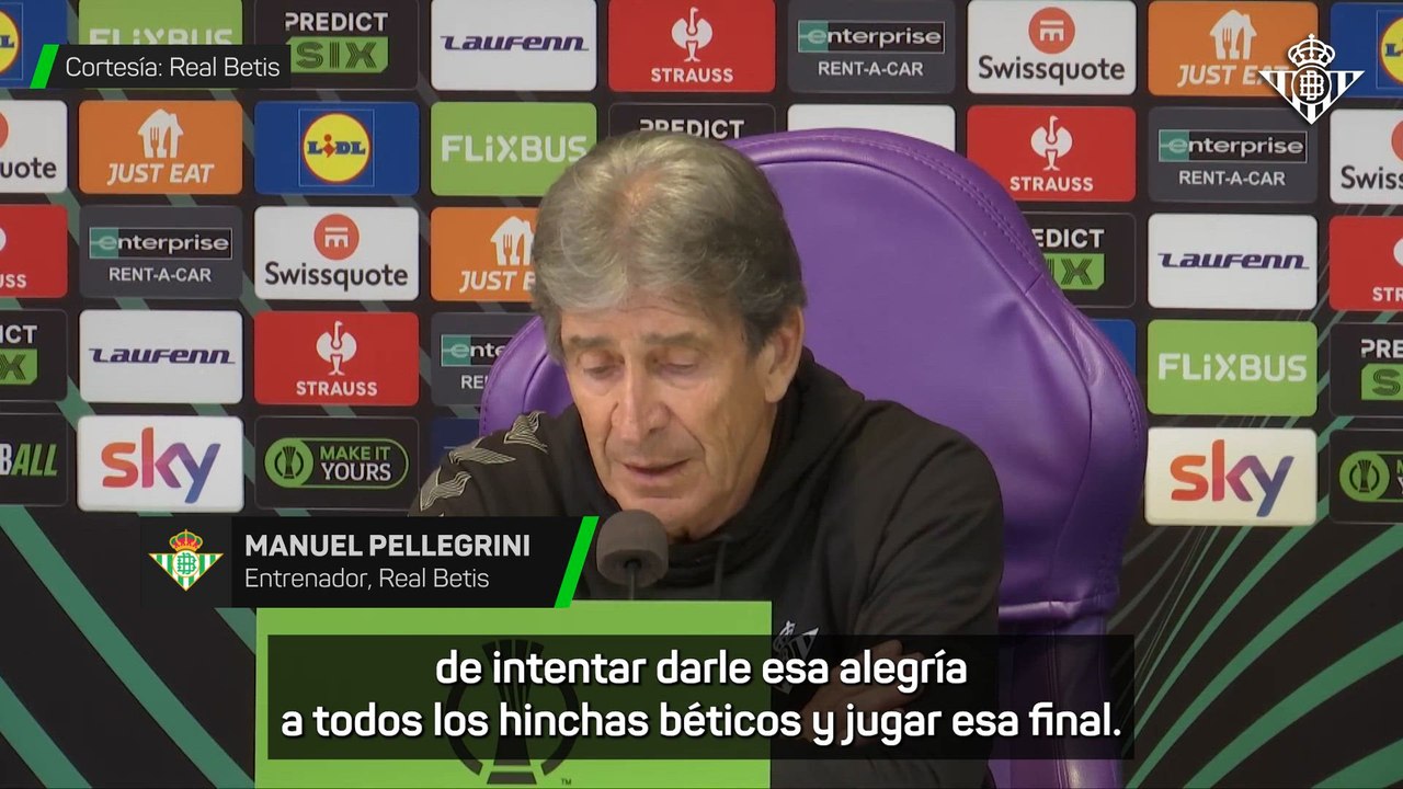 Manuel Pellegrini: "La plantilla se merece este título internacional"
