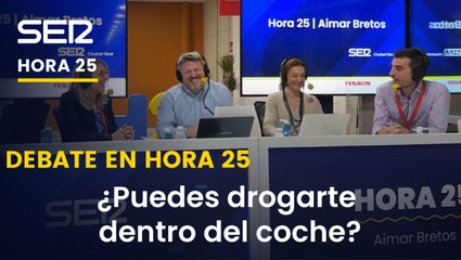 ¿Puedes drogarte o tener relaciones sexuales dentro del coche? El debate en Hora 25