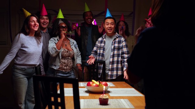 Smiling Woman Birthday | Short Horror Film | Family Entertainment | Short Movie