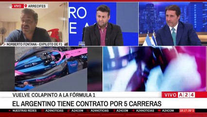 🏎️  FRANCO COLAPINTO TIENE CONTRATO POR 5 CARRERAS