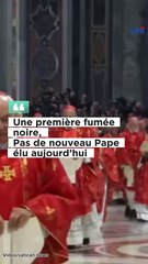 Conclave 2025 : une première fumée s'échappe