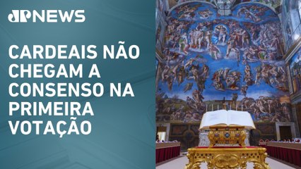 Primeiro Conclave termina sem novo sucessor para Papa Francisco; veja cronograma completo