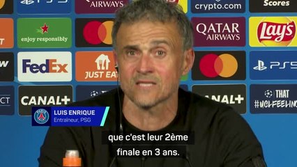 PSG - Luis Enrique : "L’Inter, une équipe qui a fait ses preuves, avec de l’expérience”