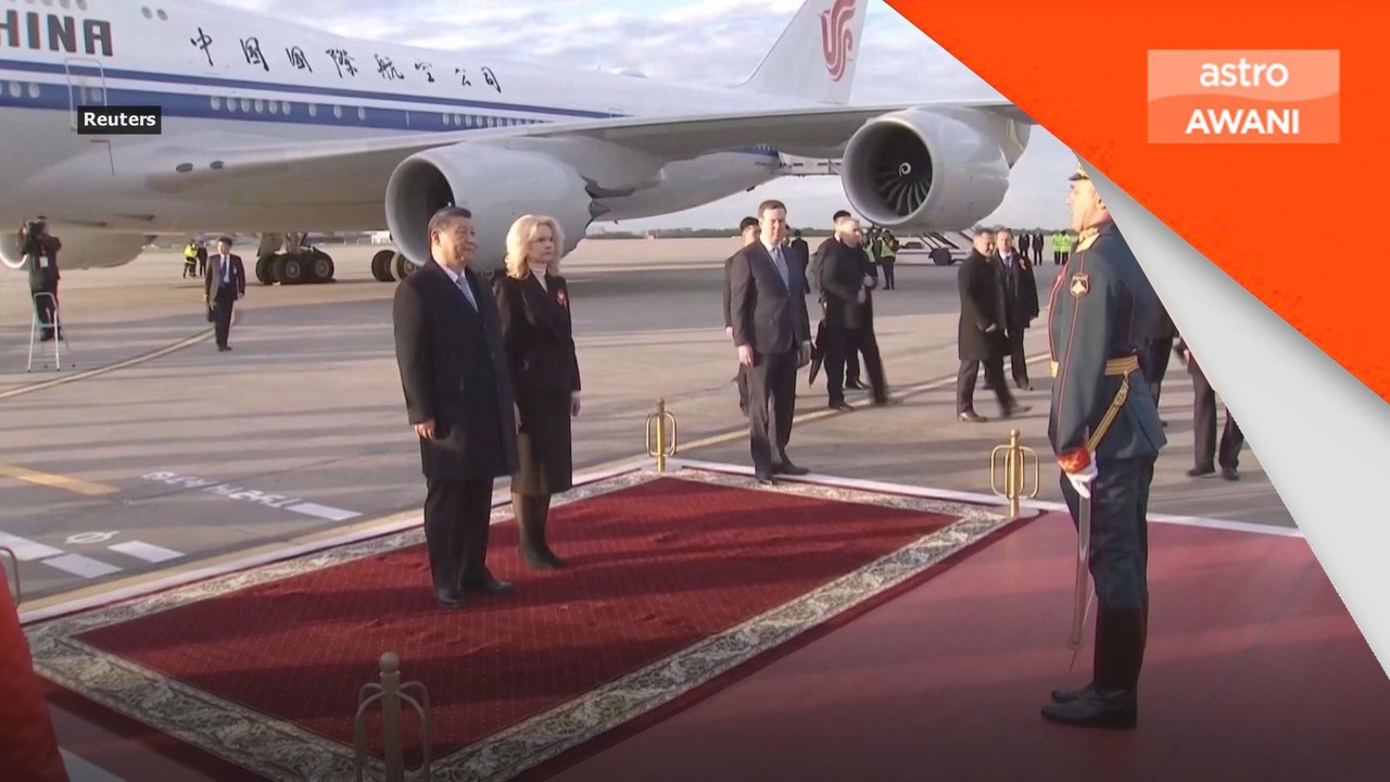 Xi Jinping tiba di Moscow