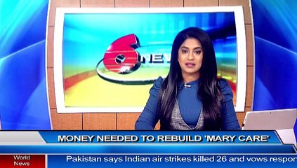 DONATIONS NEEDED; $3 MILL TO REBUILD MARY CARE