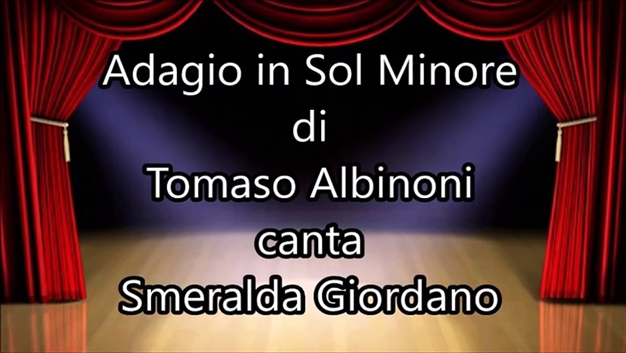 Adagio In Sol Minore - Smeralda Giordano (Tomaso Albinoni)