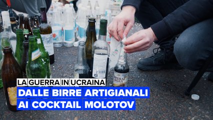 Un birrificio ucraino passa dalle birre artigianali ai cocktail molotov