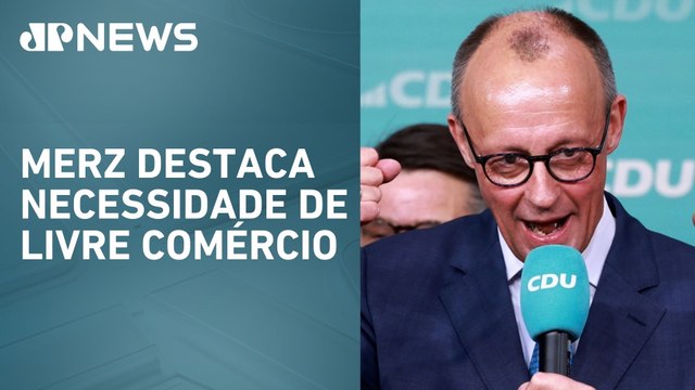 Novo chanceler da Alemanha defende acordo entre Mercosul e União Europeia em encontro com Macron