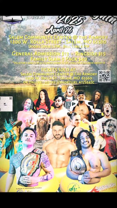 MZ Hyde and JUST Missy held nothing back at Floatin' and Fightin'.From the ring to the floor, these two battle hardened women showed Salem, Missouri and the Show-Me State Wrestling fans why SSW is the place to be for action!