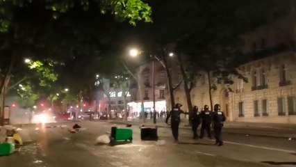 Francia: Disturbios entre aficionados y policía tras el pase del PSG a final de la Champions League
