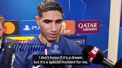 'Special moment' for Hakimi to face Inter in Champions League final
