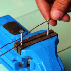 Crafty hack for securely attaching wires to metal