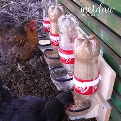 Very Easy DIY Chicken Feeders