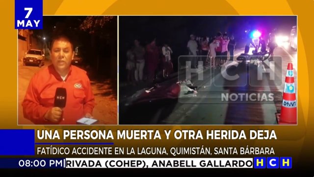 Fatal accidente vial deja una persona muerta en Santa Bárbara