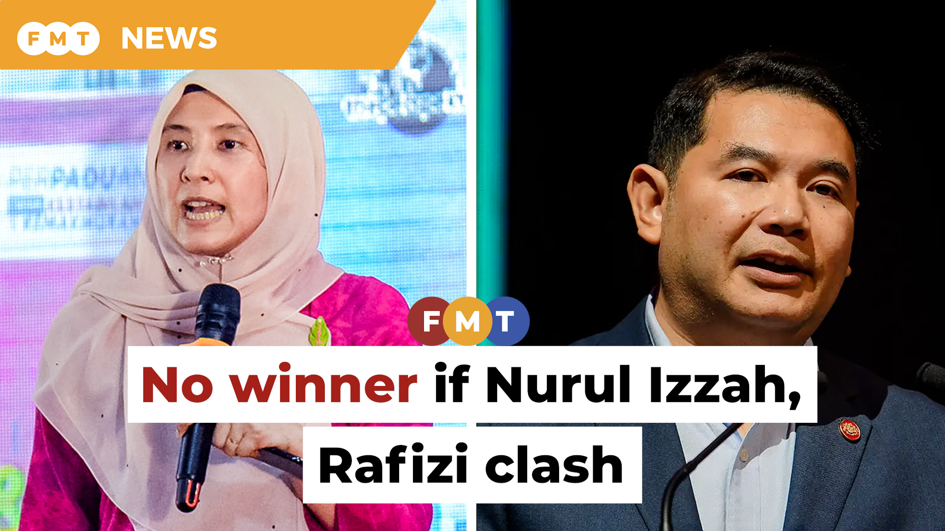 No winner if Nurul Izzah, Rafizi clash for PKR No 2, says party insider