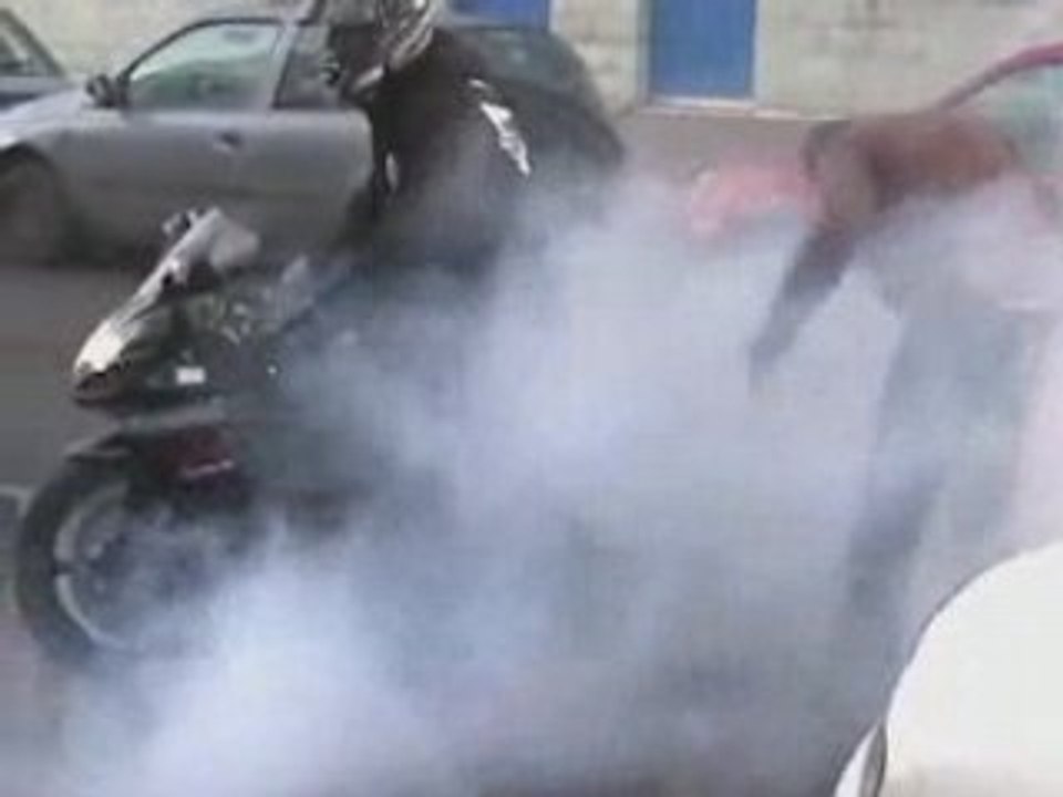 Burn gsxr 750