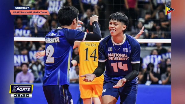 NU Bulldogs, pinatalsik ang UST Golden Spikers, pasok sa finals ng UAAP 87 Men’s Volleyball