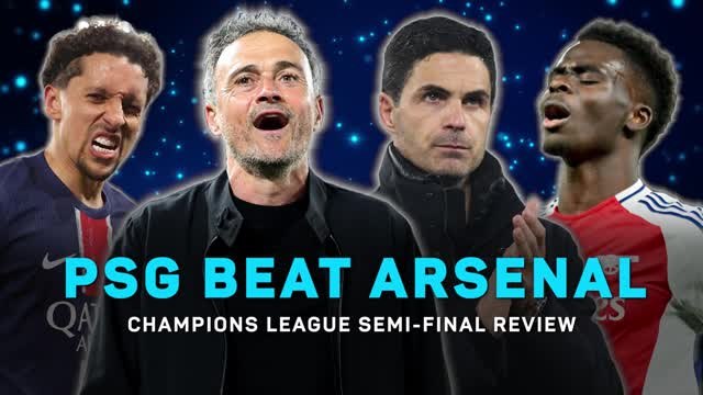 PSG beat Arsenal to reach Champions League final