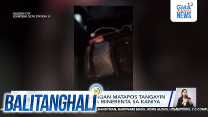 Lalaki, balik-kulungan matapos tangayin ang cell phone na ibinebenta sa kaniya | Balitanghali