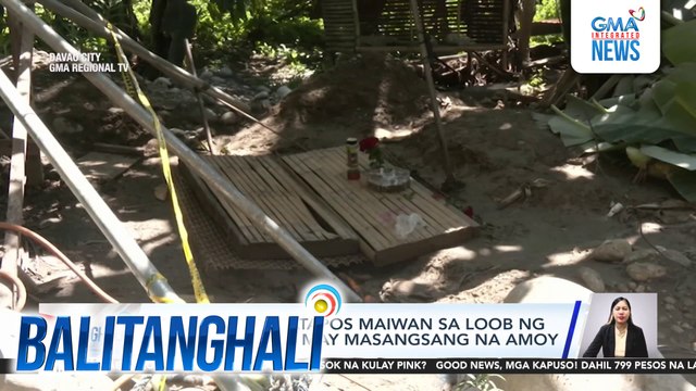 Lalaki, patay matapos maiwan sa loob ng isang hukay na may masangsang na amoy | Balitanghali