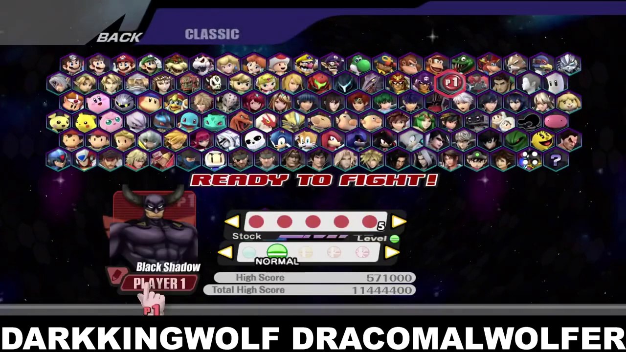 (SUPER SMASH BROS BRAWL REMIX) GAMEPLAY #36. BLACK SHADOW.