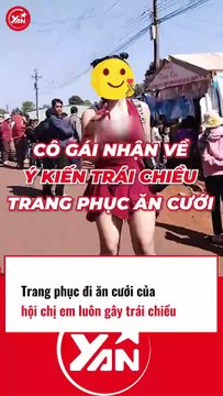 Trang phục đi ăn cưới của hội chị em gây ý kiến trái chiều
