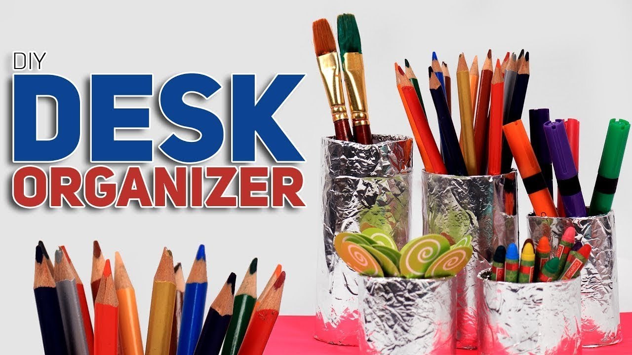 DIY Toilet Paper Roll Crafts ✏️ | Pencil Holder Organizer | Best Out of Waste Idea | USP Crafts