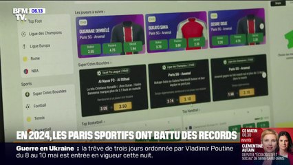 Euro de football, JO, CAN… Les paris sportifs ont battu des records en 2024