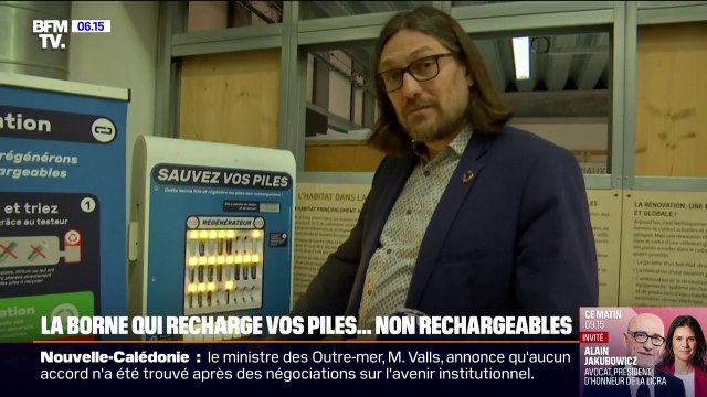 La métropole de Lille déploie des bornes qui rechargent les piles...non rechargeables