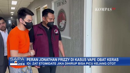 Sederet Fakta Jonathan Frizzy Tersangka Kasus Vape Obat Keras, IDI Jelaskan Soal Zat Etomidate